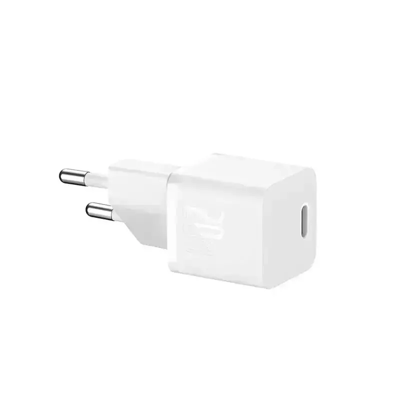 شارژر دیواری باسئوس با درگاه USB-Type C